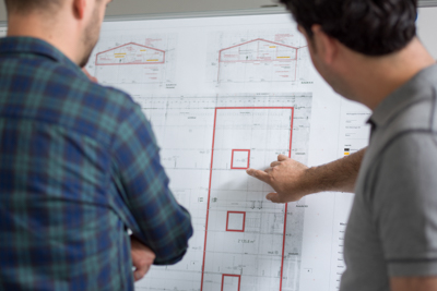 Baltensperger Stahlbau - technische Pläne Baltensperger AG Stahlbau